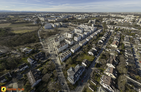 30.01.2024 - Baustelle Alexisquartier und Pandion Verde in Neuperlach