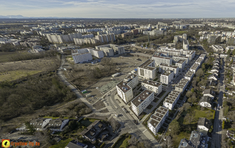 30.01.2024 - Baustelle Alexisquartier und Pandion Verde in Neuperlach