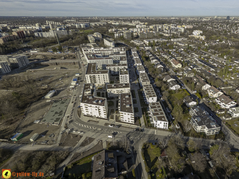 30.01.2024 - Baustelle Alexisquartier und Pandion Verde in Neuperlach