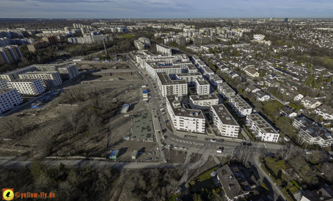 30.01.2024 - Baustelle Alexisquartier und Pandion Verde in Neuperlach