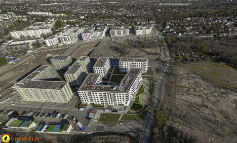 30.01.2024 - Baustelle Alexisquartier und Pandion Verde in Neuperlach
