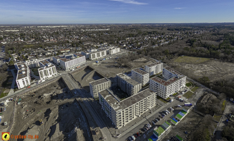 30.01.2024 - Baustelle Alexisquartier und Pandion Verde in Neuperlach