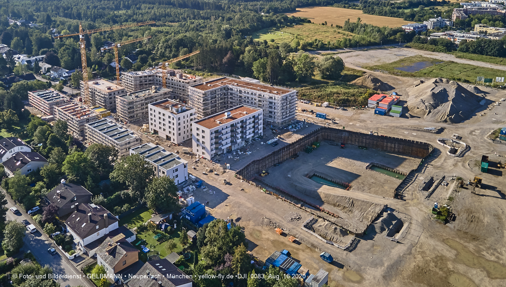 16.08.2020 - Baustelle Alexisquartier und Pandion Verde