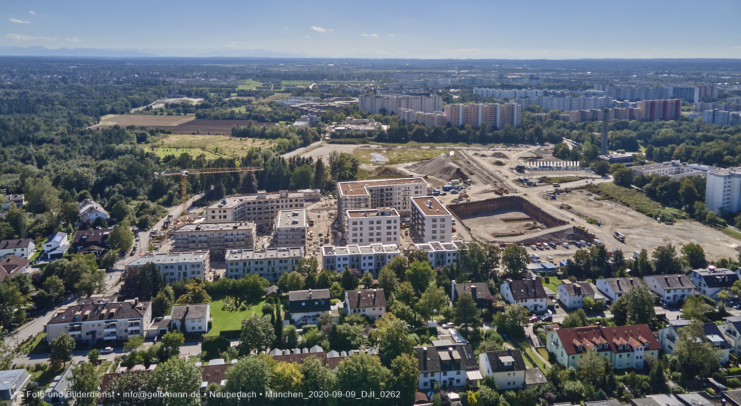 09.09.2020 - Baustelle Alexisqaurtier in Neuperlach