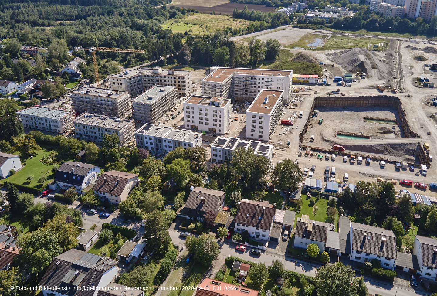 09.09.2020 - Baustelle Alexisqaurtier in Neuperlach