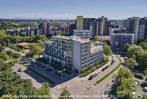 09.09.2020 - Luftbilder vom Karl-Marx-Ring 52-62 und Marx-Zentrum mit Umgebung