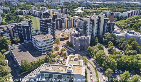 09.09.2020 - Luftbilder vom Karl-Marx-Ring 52-62 und Marx-Zentrum mit Umgebung