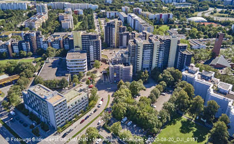 09.09.2020 - Luftbilder vom Karl-Marx-Ring 52-62 und Marx-Zentrum mit Umgebung
