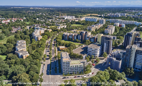 09.09.2020 - Luftbilder vom Karl-Marx-Ring 52-62 und Marx-Zentrum mit Umgebung