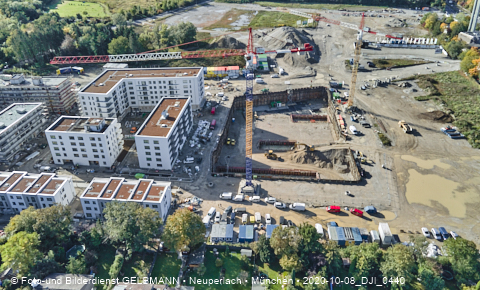 08.10.2020 - DEMOS-Baustelle Alexisquartier in Neuperlach 