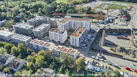 08.10.2020 - DEMOS-Baustelle Alexisquartier in Neuperlach 