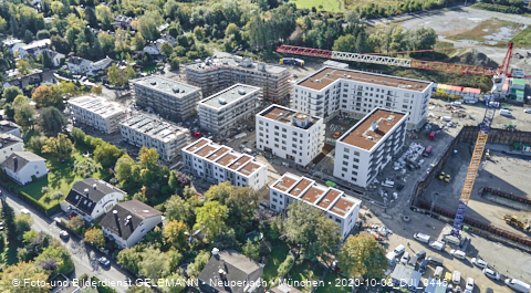 08.10.2020 - DEMOS-Baustelle Alexisquartier in Neuperlach 