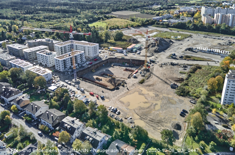 08.10.2020 - DEMOS-Baustelle Alexisquartier in Neuperlach 
