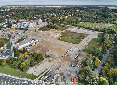 08.10.2020 - DEMOS-Baustelle Alexisquartier in Neuperlach 