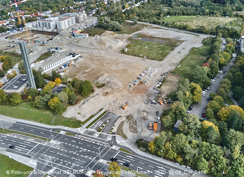 08.10.2020 - DEMOS-Baustelle Alexisquartier in Neuperlach 