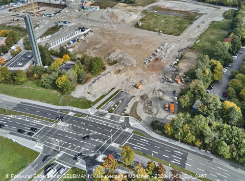 08.10.2020 - DEMOS-Baustelle Alexisquartier in Neuperlach 
