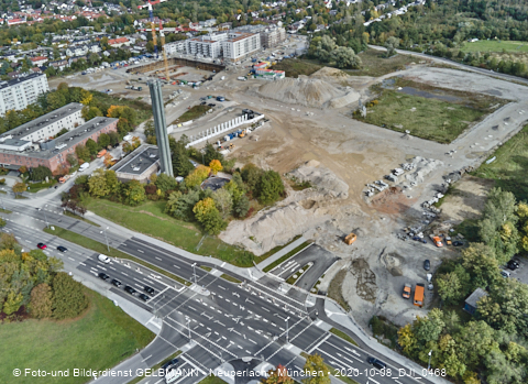 08.10.2020 - DEMOS-Baustelle Alexisquartier in Neuperlach 