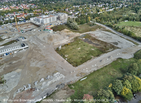 08.10.2020 - DEMOS-Baustelle Alexisquartier in Neuperlach 