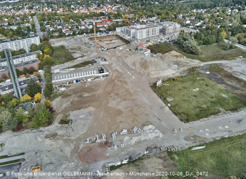 08.10.2020 - DEMOS-Baustelle Alexisquartier in Neuperlach 