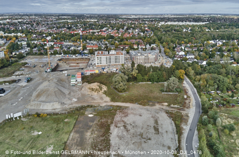 08.10.2020 - DEMOS-Baustelle Alexisquartier in Neuperlach 