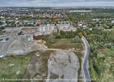 08.10.2020 - DEMOS-Baustelle Alexisquartier in Neuperlach 