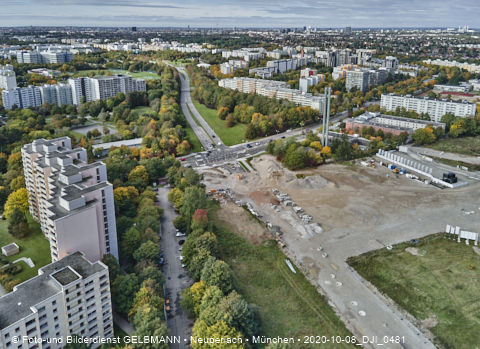 08.10.2020 - DEMOS-Baustelle Alexisquartier in Neuperlach 