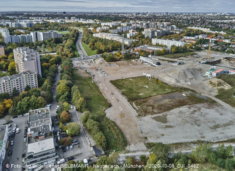 08.10.2020 - DEMOS-Baustelle Alexisquartier in Neuperlach 