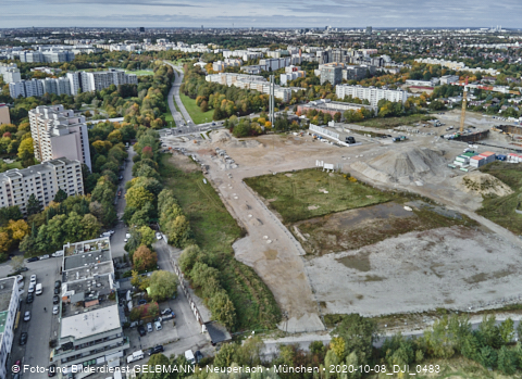 08.10.2020 - DEMOS-Baustelle Alexisquartier in Neuperlach 
