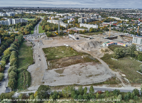 08.10.2020 - DEMOS-Baustelle Alexisquartier in Neuperlach 