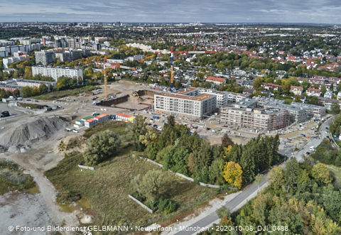 08.10.2020 - DEMOS-Baustelle Alexisquartier in Neuperlach 