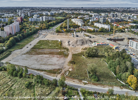 08.10.2020 - DEMOS-Baustelle Alexisquartier in Neuperlach 