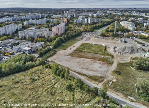 08.10.2020 - DEMOS-Baustelle Alexisquartier in Neuperlach 
