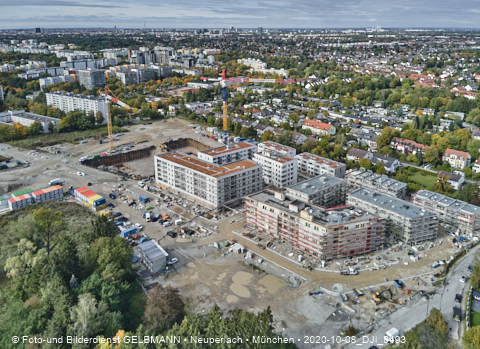 08.10.2020 - DEMOS-Baustelle Alexisquartier in Neuperlach 