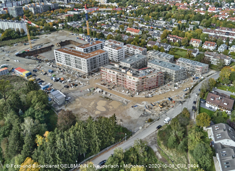 08.10.2020 - DEMOS-Baustelle Alexisquartier in Neuperlach 
