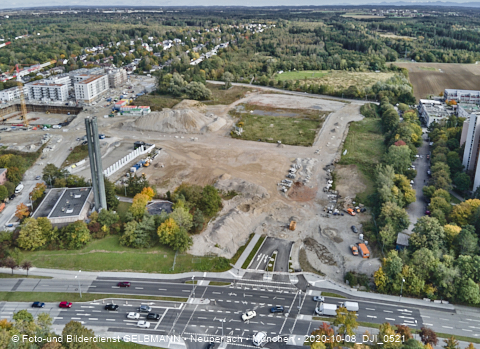 08.10.2020 - DEMOS-Baustelle Alexisquartier in Neuperlach 