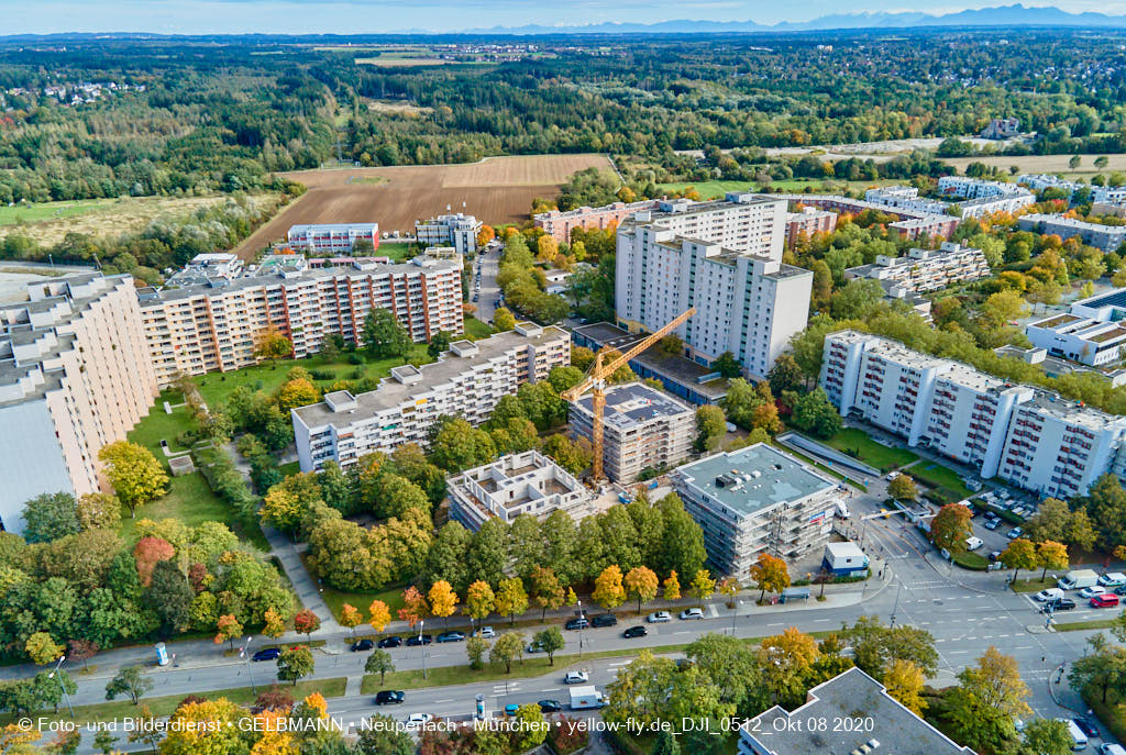 09.10.2020 - Aufstockungsbaustelle Oskar-Maria-Graf-Ring und Annette-Kolb-Anger