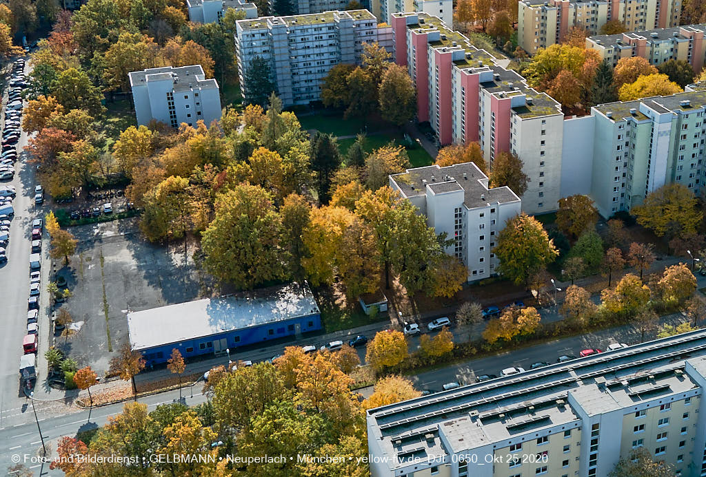 24.10.2020 - Das alte Festspielhaus in der Quiddestraße in Neuperlach