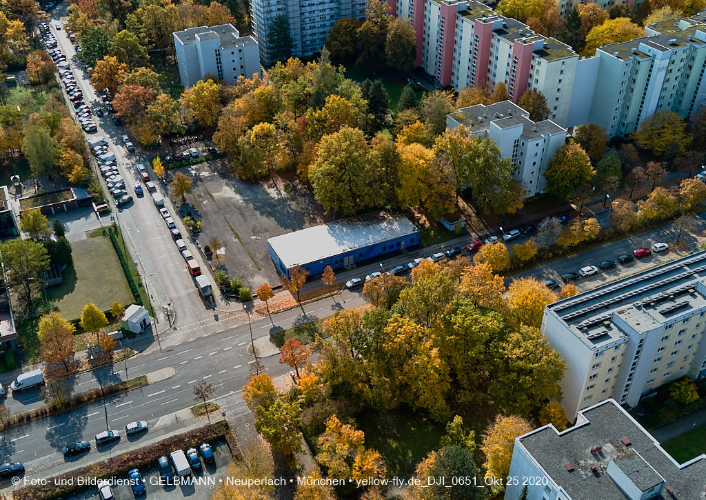 24.10.2020 - Das alte Festspielhaus in der Quiddestraße in Neuperlach