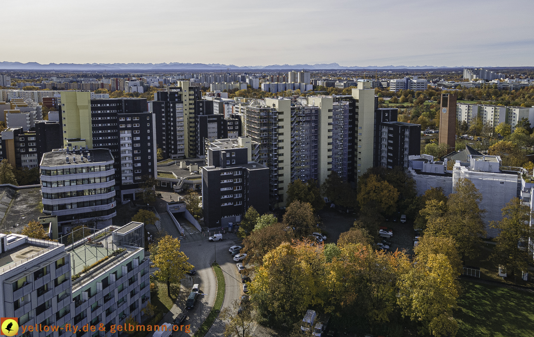24.10.2020 - Sanierungsbaustelle Marx-Zentrum in Neuperlach