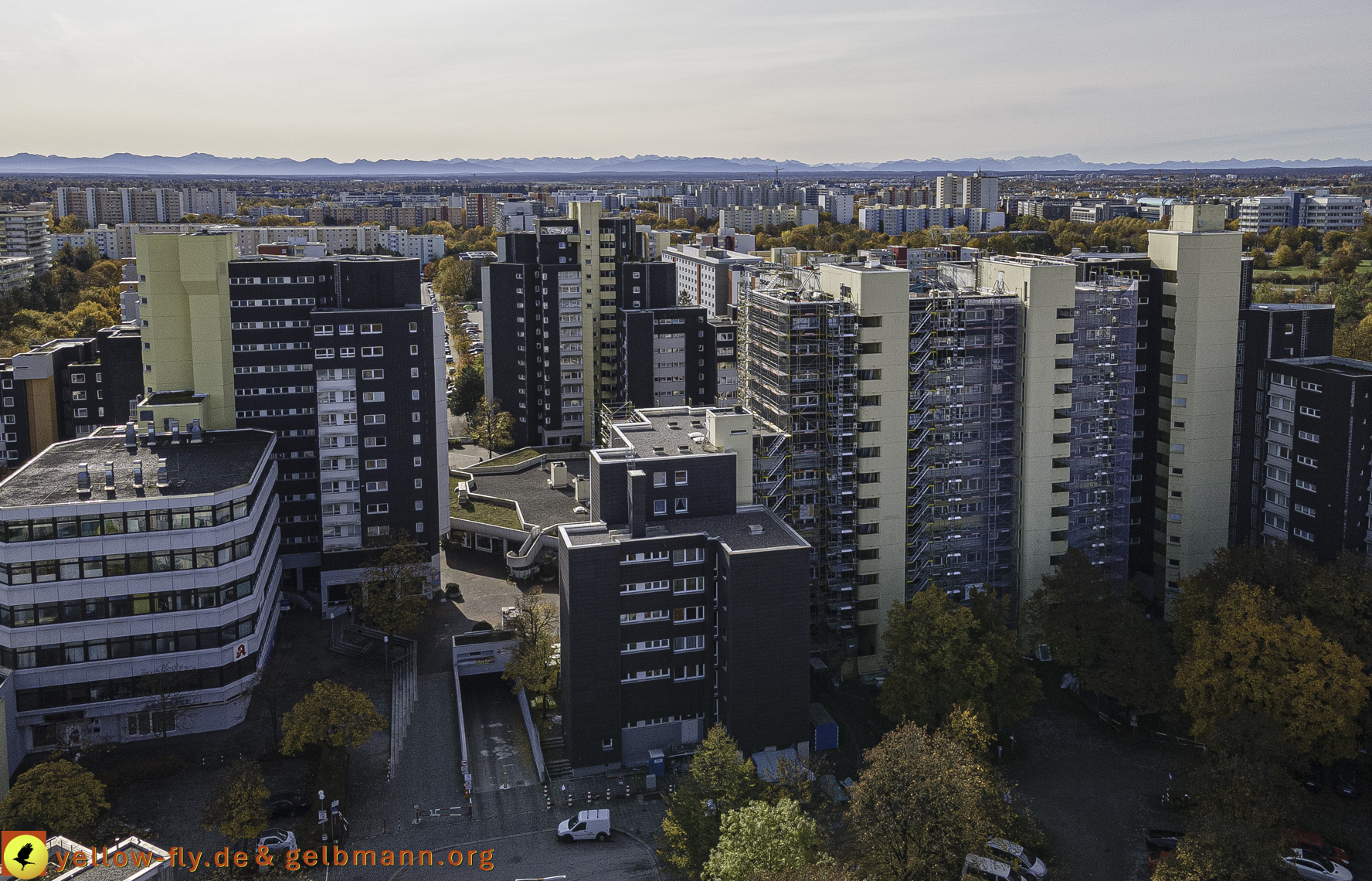 24.10.2020 - Sanierungsbaustelle Marx-Zentrum in Neuperlach