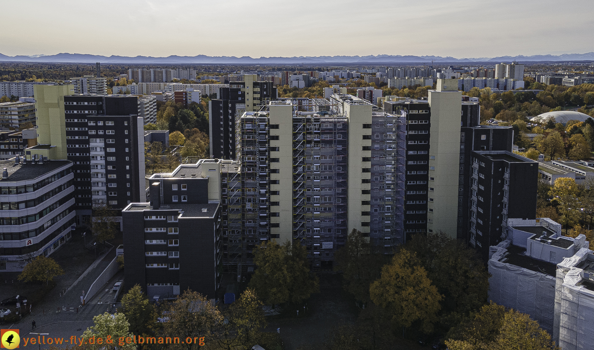 24.10.2020 - Sanierungsbaustelle Marx-Zentrum in Neuperlach