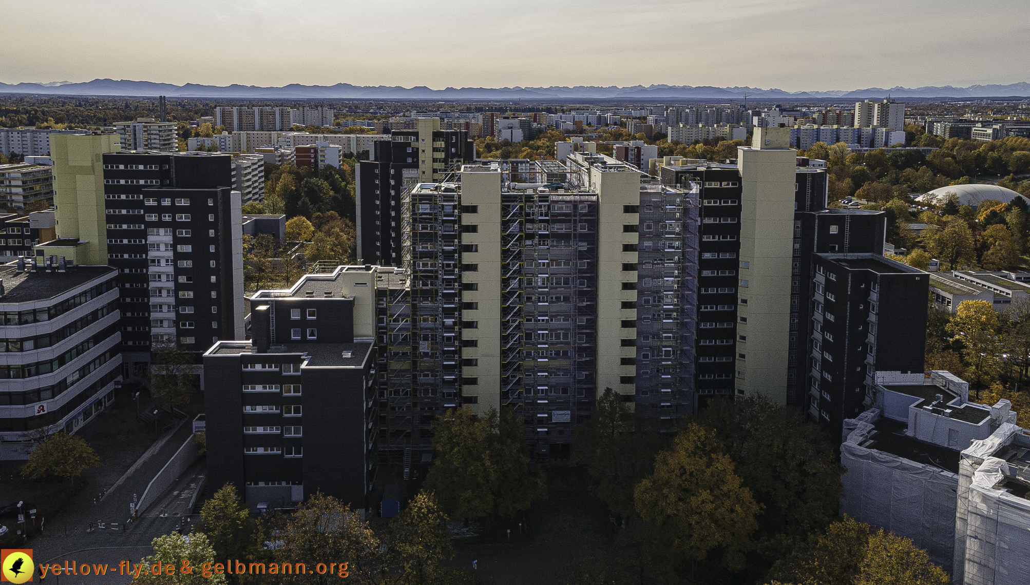 24.10.2020 - Sanierungsbaustelle Marx-Zentrum in Neuperlach