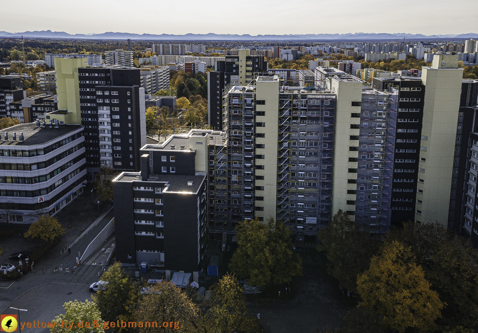 24.10.2020 - Sanierungsbaustelle Marx-Zentrum in Neuperlach