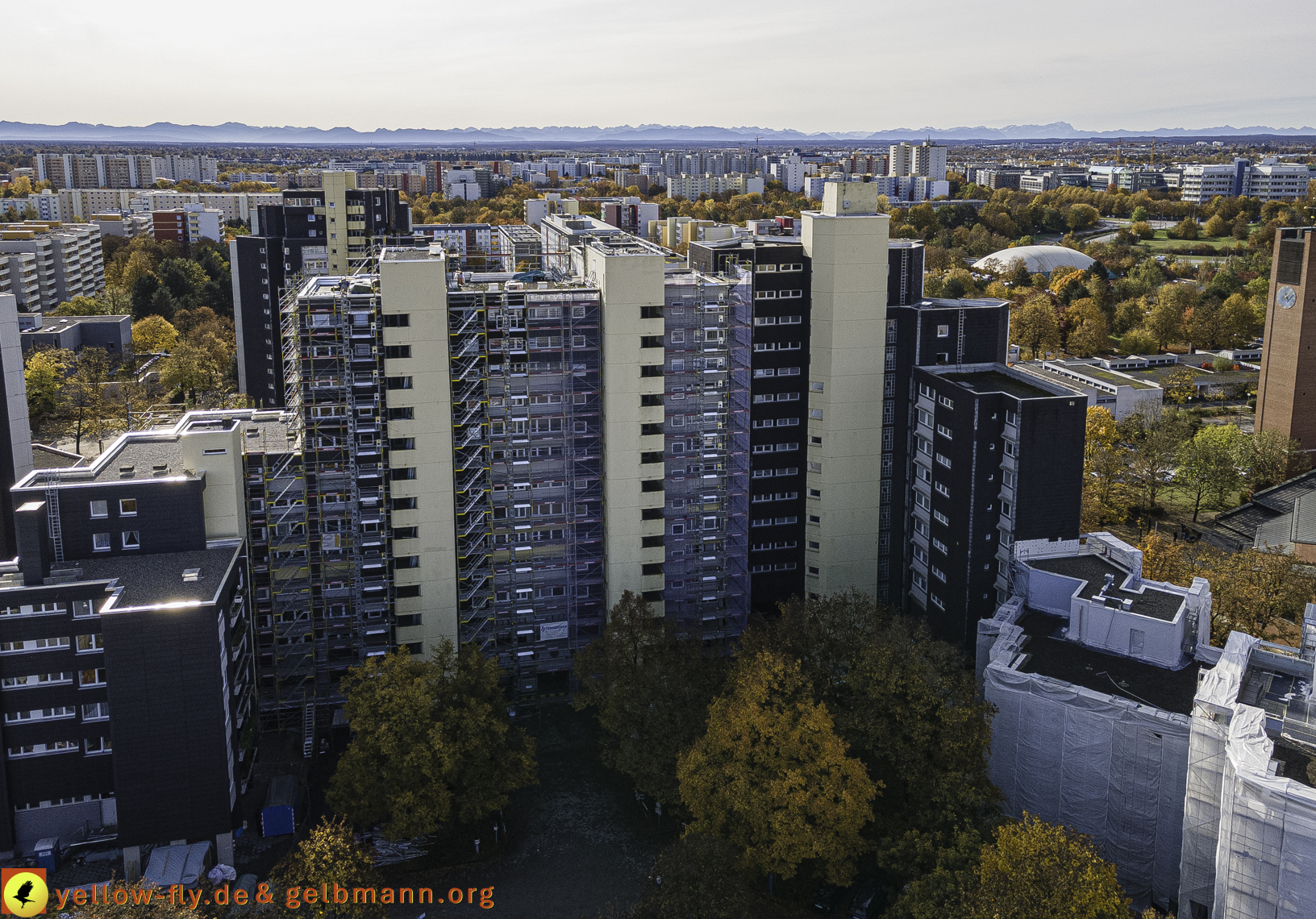 24.10.2020 - Sanierungsbaustelle Marx-Zentrum in Neuperlach