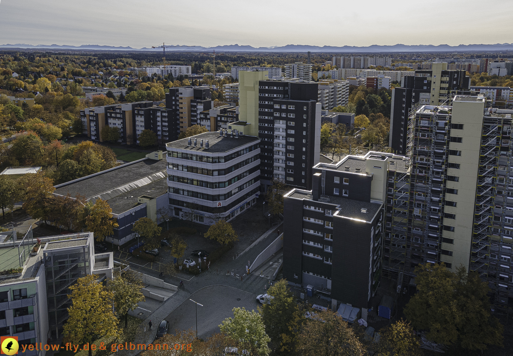 24.10.2020 - Sanierungsbaustelle Marx-Zentrum in Neuperlach
