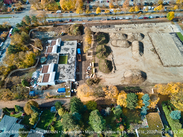 25.10.2020 - Baustelle zur neuen Grundschule am Karl-Marx-Ring