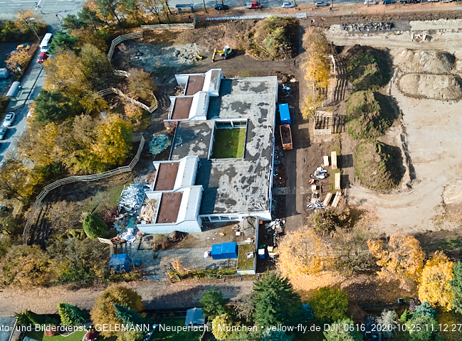 25.10.2020 - Baustelle zur neuen Grundschule am Karl-Marx-Ring