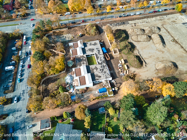 25.10.2020 - Baustelle zur neuen Grundschule am Karl-Marx-Ring