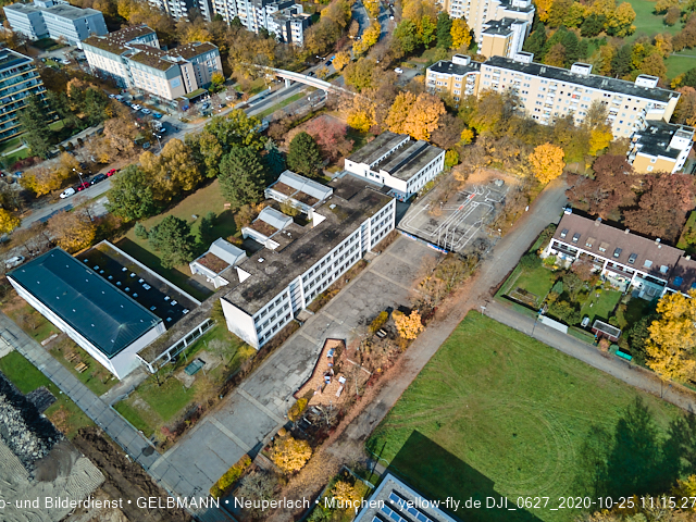 25.10.2020 - Baustelle zur neuen Grundschule am Karl-Marx-Ring