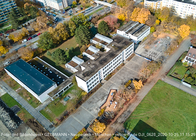 25.10.2020 - Baustelle zur neuen Grundschule am Karl-Marx-Ring